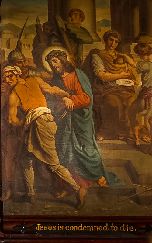 Jesus is condemned to Death