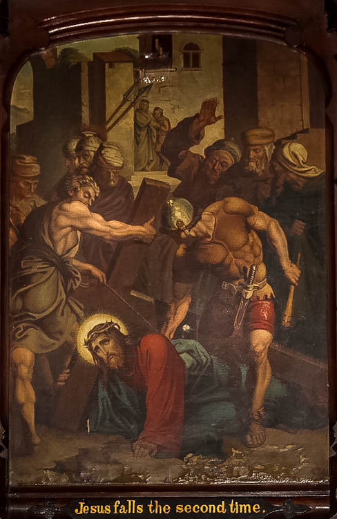 Jesus falls a Second Time