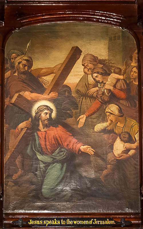 Jesus meets the Women of Jerusalem