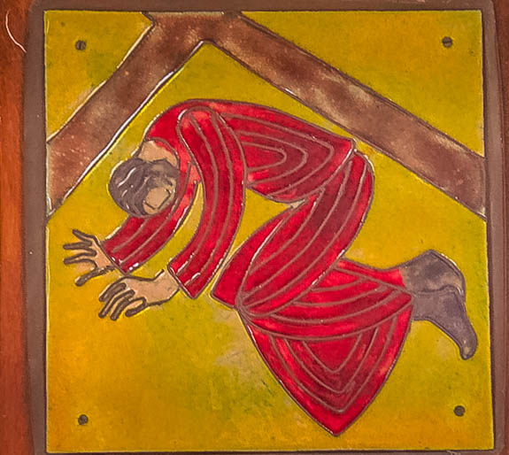 Jesus falls a Second Time