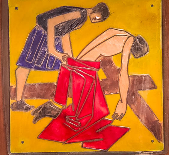 Jesus is stripped of His garments